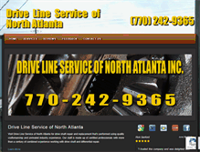 Tablet Screenshot of driveshaftrepair-norcross.com